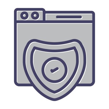 Güvenli Internet bağlantı Ssl simgesi. Güvenli kilit erişim Internet illüstrasyon tasarımı izole. SSL güvenli güvenlik.