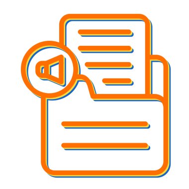 Belge Ses Ağı vektör illüstrasyonu Ekle