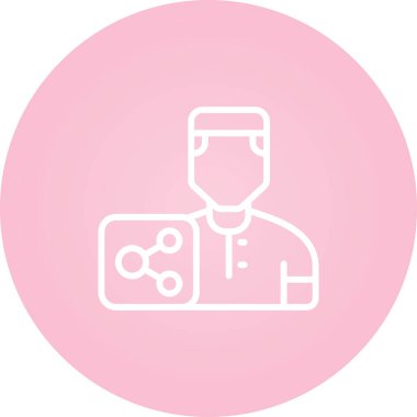 user icon, vector illustration simple design