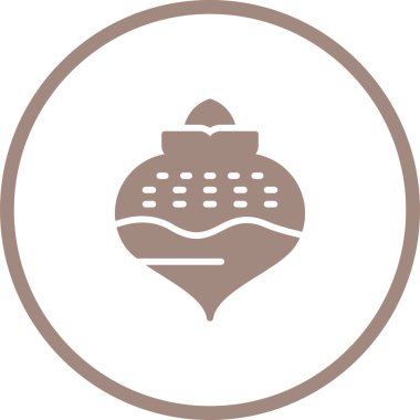 Gıda ikonunun vektör illüstrasyonu. Şalgam   