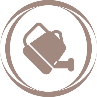 Sulama kutusu simgesinin vektör illüstrasyonu