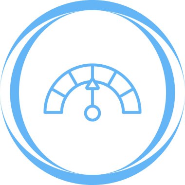 Ölçü simgesinin vektör illüstrasyonu