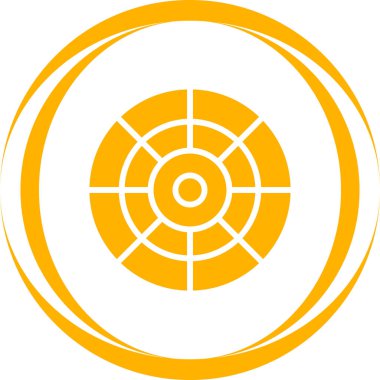 Paleti simgesi, basit vektör çizim