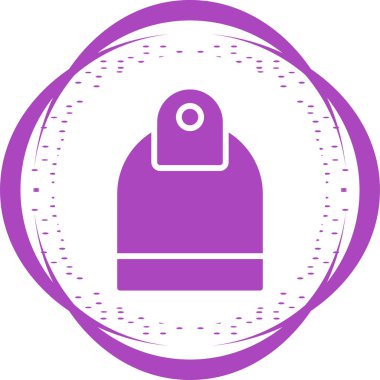 Hoe web simgesinin vektör illüstrasyonu