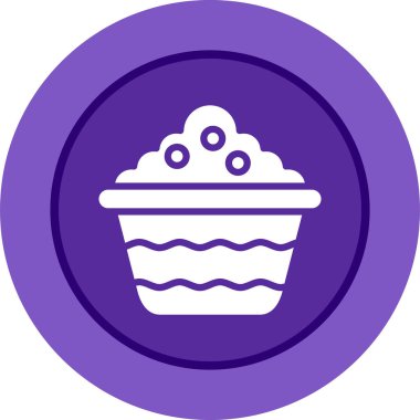 Kase simgesi, vektör illüstrasyonu basit tasarım