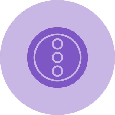 Beyaz arkaplanda menü düğmesi simgesi 