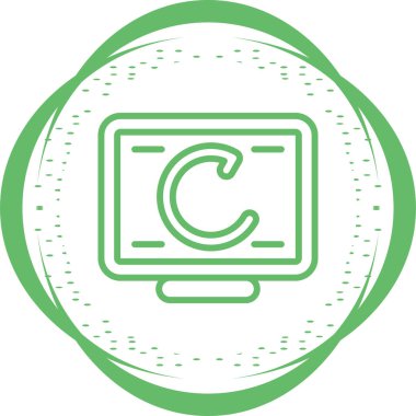  dönüm web simgesi vektör illüstrasyonu 