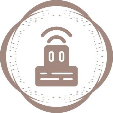 wi-fi web simgesi, vektör illüstrasyonu 