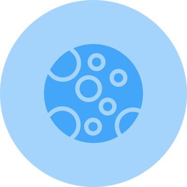 Ay ağ simgesinin vektör illüstrasyonu