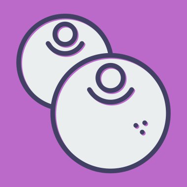  Böğürtlen web ikonu vektör illüstrasyonu 