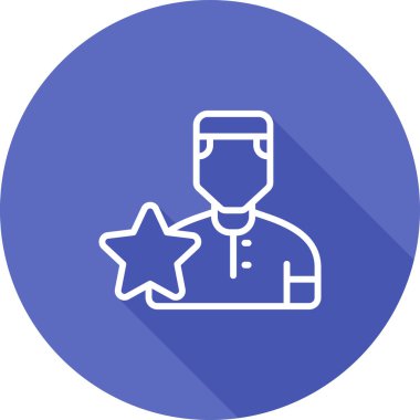 user icon, vector illustration simple design