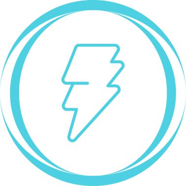 yıldırım cıvata kutsal kişilerin resmi, vektör çizim