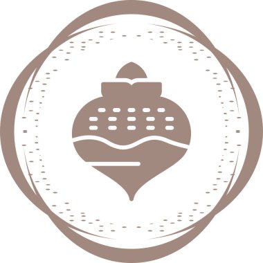 Gıda ikonunun vektör illüstrasyonu. Şalgam   