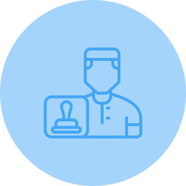 user icon, vector illustration simple design