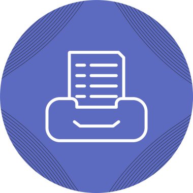 Dosya kabine simgesinin vektör illüstrasyonu