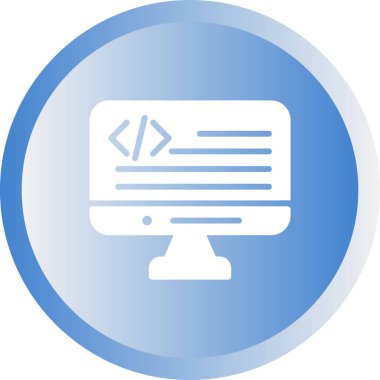 Beyaz Üzerine Programlama Dili Simgesi