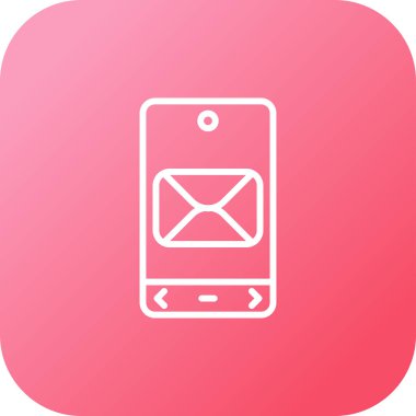 posta zarfı web basit illüstrasyon