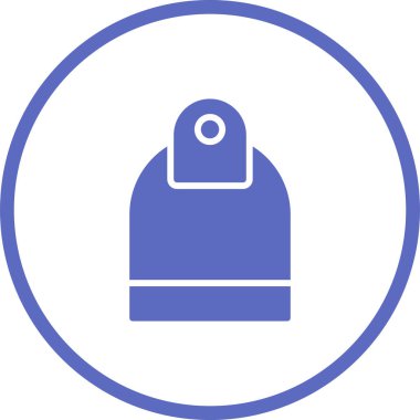 Hoe web simgesinin vektör illüstrasyonu