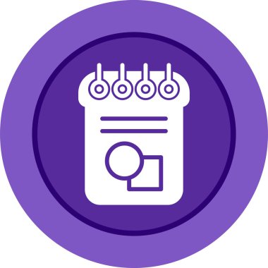 Üçgen cetvel web simgesi, basit vektör illüstrasyonu