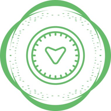 pusula web simgesi tasarımı çizimi