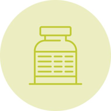 Web sayfası için ilaç şişesi simgesi