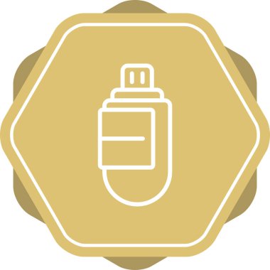 usb simgesi, web tasarımı için illüstrasyon