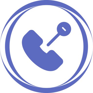telefon arama simgesi, vektör illüstrasyonu