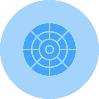 Paleti simgesi, basit vektör çizim