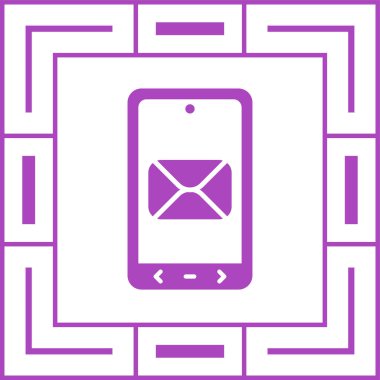 posta zarfı web basit illüstrasyon