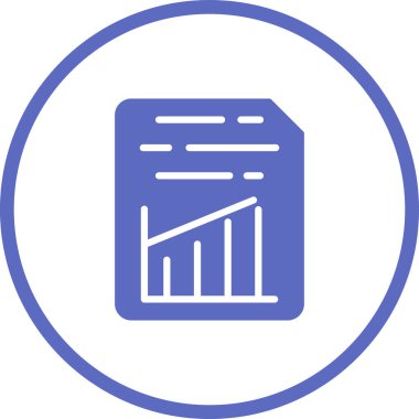 Belge Ekle Graph Web simgesi vektör illüstrasyonu