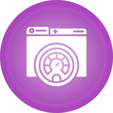 performans web simgesi, vektör illüstrasyonu