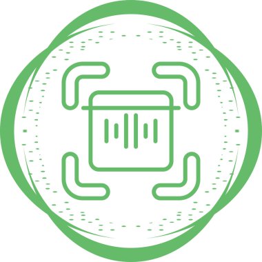 Konuşma Tanıma simgesi vektör illüstrasyonu