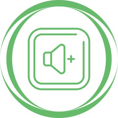 Ses hoparlörü web illüstrasyonu