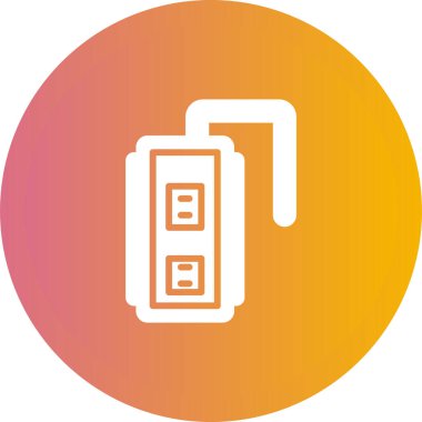 soket simgesi web basit illüstrasyon