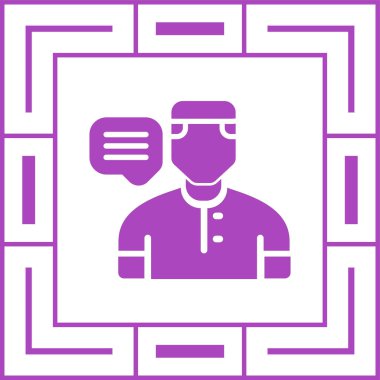 user icon, vector illustration simple design