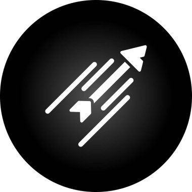 ok web simgesi, vektör çizim