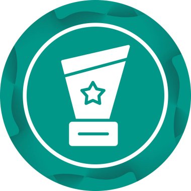Award icon, vector illustration simple design