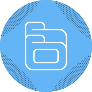 dizinler web simgesi vektör illüstrasyonu
