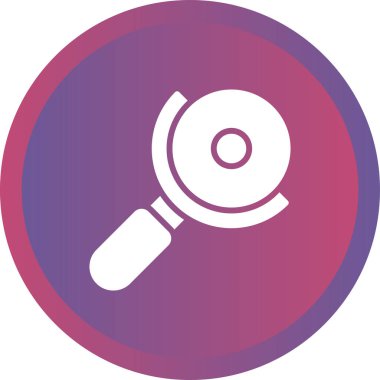 Açı öğütücü ağ ikonu vektör çizimi