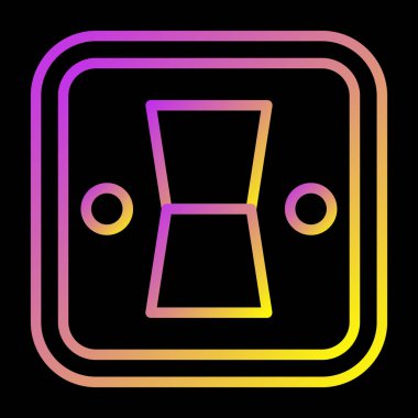 Anahtarı simge vektör çizim