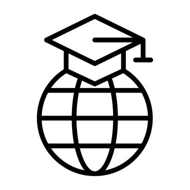 İnternet web simgesi, vektör tasarımı 