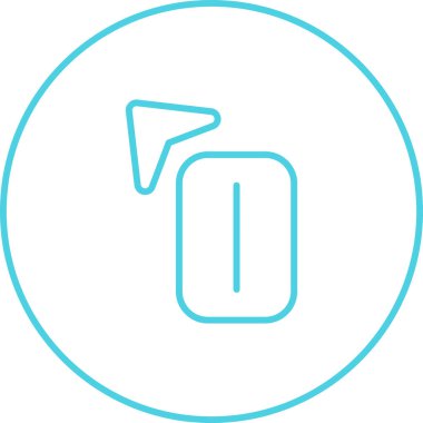 ok web simgesi, vektör çizim