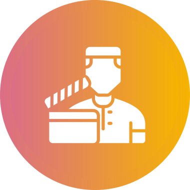 user icon, vector illustration simple design