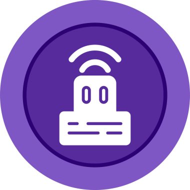 wi-fi web simgesi, vektör illüstrasyonu 