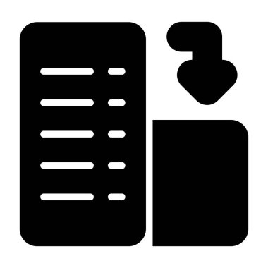 Mode Portresi. Web simgesi basit illüstrasyon