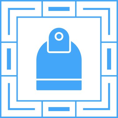 Hoe web simgesinin vektör illüstrasyonu