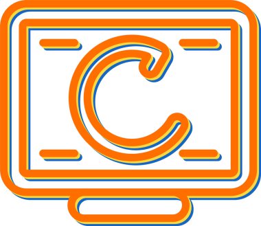  dönüm web simgesi vektör illüstrasyonu 