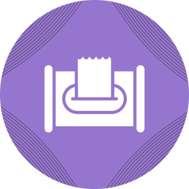 Antiseptik silme web simgesi, basit vektör illüstrasyonu