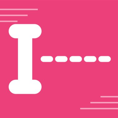 Tip simgesinin basit web illüstrasyonu