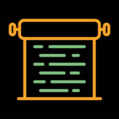 Web simgesini basit illüstrasyonla kaydır